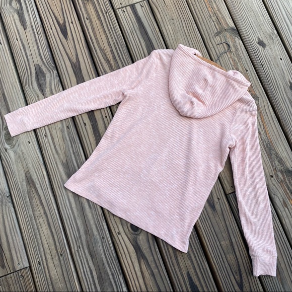 Postmark by Anthropologie Rosalie Ribbed Hoodie - Picture 3 of 14